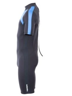 Two Bare Feet Flare 2.5mm Mens Superstretch Shorty Wetsuit (Blue) 11 Two Bare Feet Flare 2.5mm Mens Superstretch Shorty Wetsuit (Blue) -Ocean Glide Ready mens flare shorty blue 3