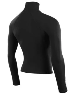 Two Bare Feet Adults Long Sleeve Rash Vest (Black) -Ocean Glide Ready mens long sleeve black 6