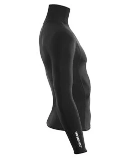 Two Bare Feet Adults Long Sleeve Rash Vest (Black) -Ocean Glide Ready mens long sleeve black 7