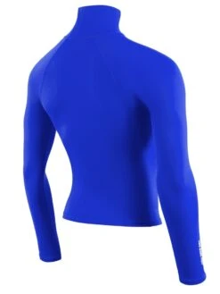 Two Bare Feet Adults Long Sleeve Rash Vest (Blue) -Ocean Glide Ready mens long sleeve blue 6