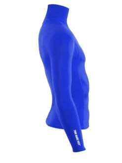 Two Bare Feet Adults Long Sleeve Rash Vest (Blue) -Ocean Glide Ready mens long sleeve blue 7