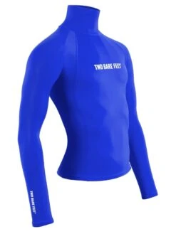 Two Bare Feet Adults Long Sleeve Rash Vest (Blue) -Ocean Glide Ready mens long sleeve blue 8