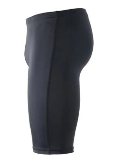 Two Bare Feet Mens Lycra Swimming Shorts (Black) -Ocean Glide Ready mens lycra swim shorts 3