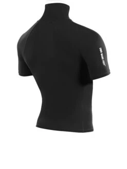 Two Bare Feet Adults Short Sleeve Rash Vest (Black) -Ocean Glide Ready mens short sleeve black 6
