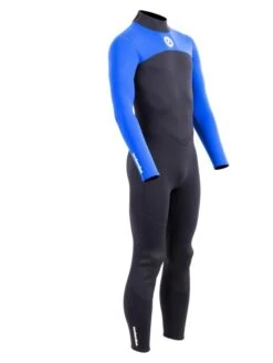 Two Bare Feet Thunderclap 2.5mm Mens Wetsuit (Blue / Black) -Ocean Glide Ready mens thunderclap blue 8
