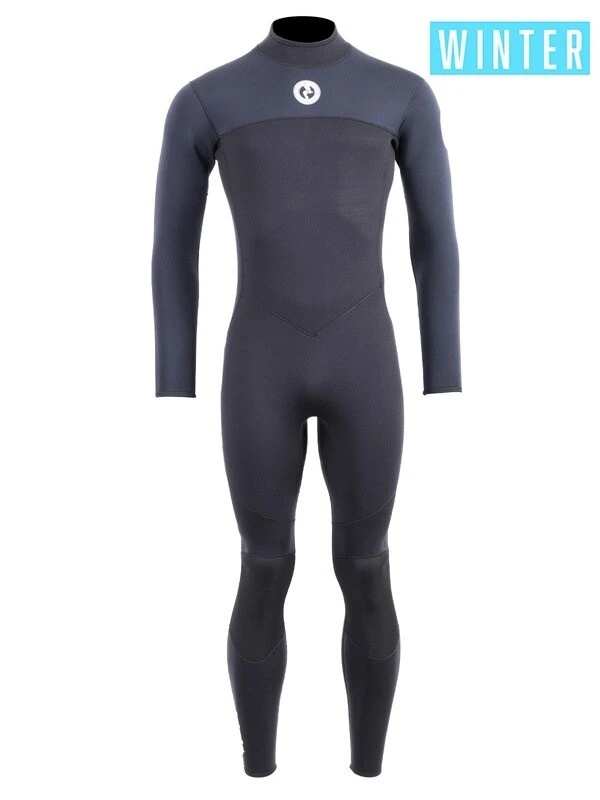 Two Bare Feet Thunderclap 5/4mm Mens Winter Wetsuit (Black) 1 Two Bare Feet Thunderclap 5/4mm Mens Winter Wetsuit (Black)
