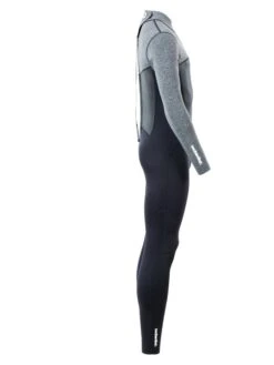 Two Bare Feet Thunderclap Pro 3/2mm Mens Wetsuit (Black/Delta Grey) -Ocean Glide Ready mens thunderclap pro grey 7