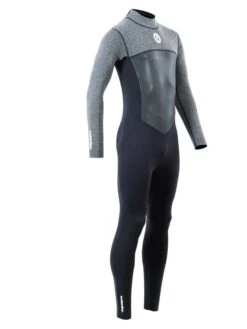 Two Bare Feet Thunderclap Pro 4/3mm Mens Wetsuit (Black/Delta Grey) 15 Two Bare Feet Thunderclap Pro 4/3mm Mens Wetsuit (Black/Delta Grey) -Ocean Glide Ready mens thunderclap pro 4.3 grey 8