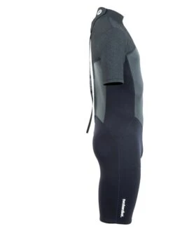 Two Bare Feet Thunderclap Pro 3/2mm Mens Shorty Wetsuit (Black/Dark Grey) -Ocean Glide Ready mens thunderclap pro shorty dark grey 7