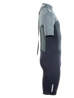 Two Bare Feet Thunderclap Pro 3/2mm Mens Shorty Wetsuit (Black/Delta Grey) -Ocean Glide Ready mens thunderclap pro shorty delta 7