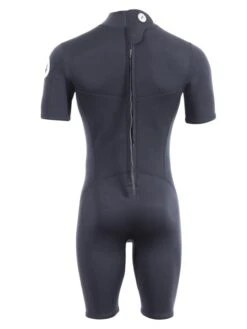 Two Bare Feet Thunderclap 2.5mm Mens Shorty Wetsuit (Black) -Ocean Glide Ready mens thunderclap shorty black 5