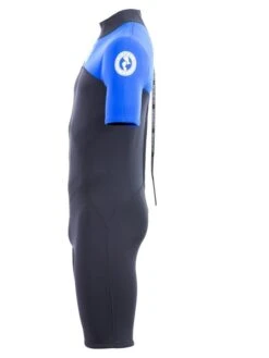 Two Bare Feet Thunderclap 2.5mm Mens Shorty Wetsuit (Blue / Black) -Ocean Glide Ready mens thunderclap shorty blue 3