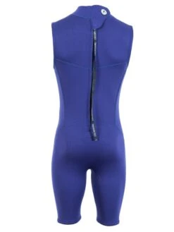 Two Bare Feet Thunderclap 2.5mm Mens Sleeveless Shorty Wetsuit (Navy) -Ocean Glide Ready mens thunderclap sleeveless shorty navy 5