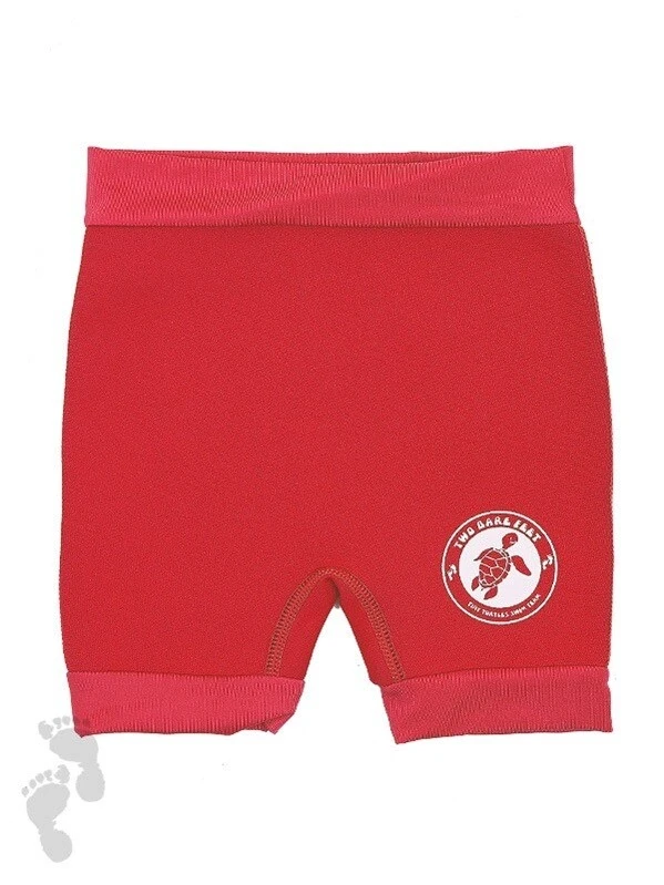 Essentials Baby Swim Kit - Wrap + Nappy Shorts (Red) 4 Essentials Baby Swim Kit - Wrap + Nappy Shorts (Red) - Image 4