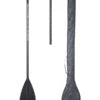 Two Bare Feet 2 Piece Fibreglass Hybrid SUP Paddle & Bag Package (Black)