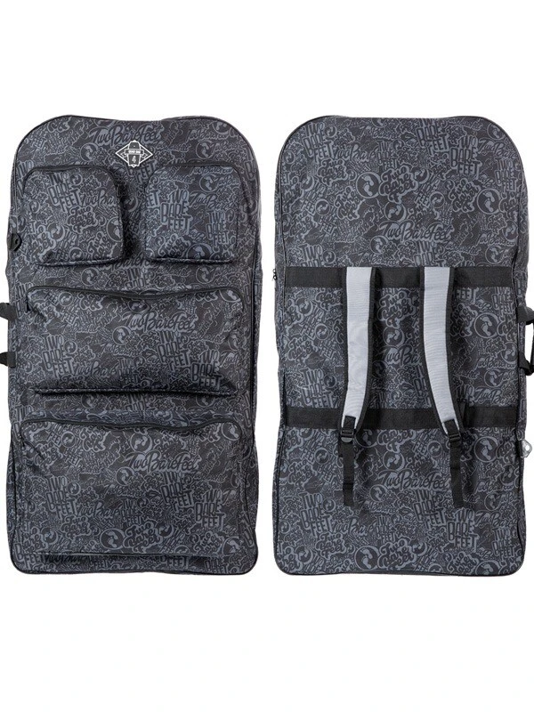 Two Bare Feet 42" Future Print Quad Bodyboard And Bag Bundle 6 Two Bare Feet 42" Future Print Quad Bodyboard And Bag Bundle - Image 6