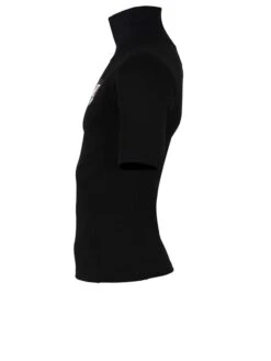 Two Bare Feet Adults Thermal Short Sleeve Rash Vest (Black) -Ocean Glide Ready rash vest short sleeve black 3