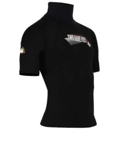 Two Bare Feet Adults Thermal Short Sleeve Rash Vest (Black) -Ocean Glide Ready rash vest short sleeve black 8