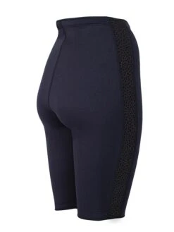 Two Bare Feet Womens Silicone Print Series 2.5mm Neoprene Wetsuit Shorts (Black) -Ocean Glide Ready silicone series black 6 1