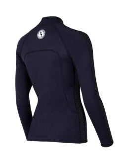 Two Bare Feet Womens Silicone Print Series Full Zip 2.5mm Wetsuit Jacket (Black) -Ocean Glide Ready silicone series jacket black 6