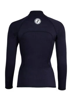 Two Bare Feet Womens Silicone Print Series Full Zip 2.5mm Wetsuit Jacket (Black/Mint) -Ocean Glide Ready silicone series jacket mint 5