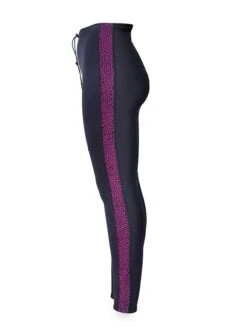 Two Bare Feet Womens Silicone Print Series 2.5mm Neoprene Wetsuit Pants (Black/Raspberry) -Ocean Glide Ready silicone series raspberry 3