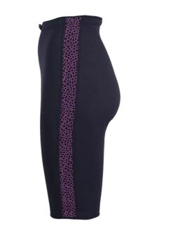 Two Bare Feet Womens Silicone Print Series 2.5mm Neoprene Wetsuit Shorts (Black/Raspberry) -Ocean Glide Ready silicone series raspberry 3 1