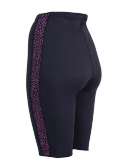 Two Bare Feet Womens Silicone Print Series 2.5mm Neoprene Wetsuit Shorts (Black/Raspberry) -Ocean Glide Ready silicone series raspberry 4 1