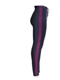 Two Bare Feet Womens Silicone Print Series 2.5mm Neoprene Wetsuit Pants (Black/Raspberry) -Ocean Glide Ready silicone series raspberry 7