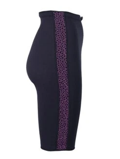 Two Bare Feet Womens Silicone Print Series 2.5mm Neoprene Wetsuit Shorts (Black/Raspberry) -Ocean Glide Ready silicone series raspberry 7 1