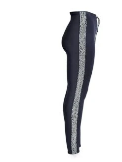 Two Bare Feet Womens Silicone Print Series 2.5mm Neoprene Wetsuit Pants (Black/White) -Ocean Glide Ready silicone series white 7