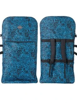 Two Bare Feet Lagoon Single Bodyboard And Bag Bundle (Choice Of 33", 37", 41", 42", 44) -Ocean Glide Ready single blue bag