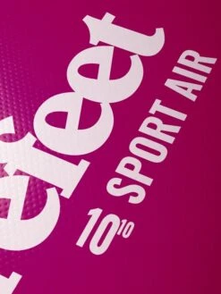 Two Bare Feet Sport Air (Allround XL) 10'10" X 33" X 6" Inflatable SUP Deluxe Carbon Hybrid Pack (Raspberry) -Ocean Glide Ready sport air 10 10 5 raspberry 2