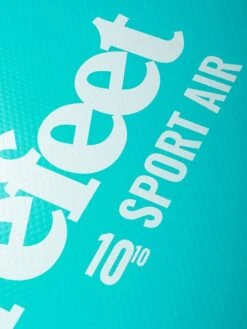 Two Bare Feet Sport Air (Allround XL) 10'10" X 33" X 6" Inflatable SUP Starter Pack (Teal) 17 Two Bare Feet Sport Air (Allround XL) 10'10" X 33" X 6" Inflatable SUP Starter Pack (Teal) -Ocean Glide Ready sport air 10 10 5 teal 1