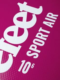Two Bare Feet Sport Air (Allround) 10'6" X 33" X 4.75" Inflatable SUP Starter Pack (Raspberry) -Ocean Glide Ready sport air 10 6 5 raspberry.jpg