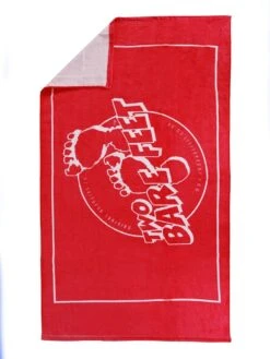 Essentials Baby Swim Kit - Classic Wetsuit + Towel + Bag (Red) -Ocean Glide Ready swim towel red