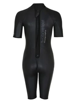 Two Bare Feet T3 Shorty Womens Triathlon Wetsuit (Black / Pink) -Ocean Glide Ready t3 shorty womens black.pink 5
