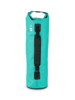 Two Bare Feet 30 Litre Waterproof Dry Bag / Inflatable Bodyboard Carry Bag (Teal) -Ocean Glide Ready teal 30l back