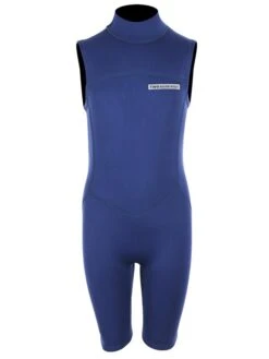 Two Bare Feet Thunderclap 2.5mm Junior Sleeveless Shorty Wetsuit (Navy)