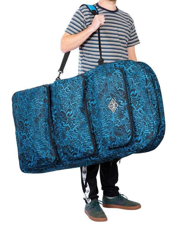 44" Triple Bodyboard Bag (Blue Classic Pattern) 4 44" Triple Bodyboard Bag (Blue Classic Pattern) - Image 4