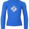 Two Bare Feet Junior "Diamond" Long Sleeve Rash Vest (Blue)