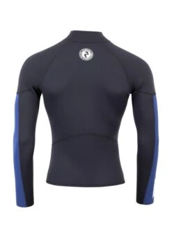 Two Bare Feet Perspective Full Zip 2.5mm Wetsuit Jacket & Shorts Set (Black/Blue) -Ocean Glide Ready u5hd9z f