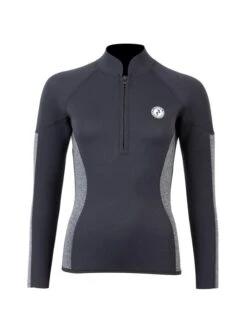 Two Bare Feet Unisex Perspective Half Zip 2.5mm Wetsuit Jacket & Pants Set (Black/Grey) 12 Two Bare Feet Unisex Perspective Half Zip 2.5mm Wetsuit Jacket & Pants Set (Black/Grey) -Ocean Glide Ready u7nm9k o