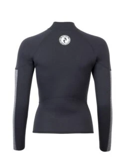 Two Bare Feet Unisex Perspective Full Zip 2.5mm Wetsuit Jacket & Pants Set (Black/Grey) -Ocean Glide Ready ub55jh v