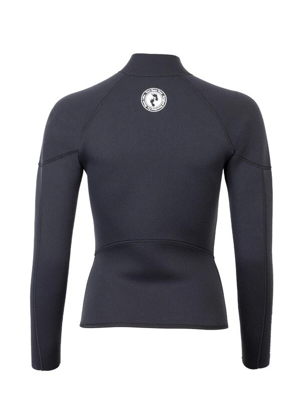 Two Bare Feet Unisex Perspective Half Zip 2.5mm Wetsuit Jacket & Hotpants Set (Black) 6 Two Bare Feet Unisex Perspective Half Zip 2.5mm Wetsuit Jacket & Hotpants Set (Black) - Image 6