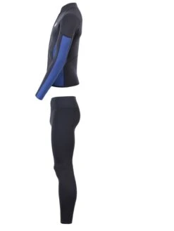 Two Bare Feet Perspective Full Zip 2.5mm Wetsuit Jacket & Pants Set (Black/Blue) 11 Two Bare Feet Perspective Full Zip 2.5mm Wetsuit Jacket & Pants Set (Black/Blue) -Ocean Glide Ready ues6l5 4