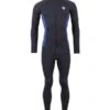 Two Bare Feet Perspective Full Zip 2.5mm Wetsuit Jacket & Pants Set (Black/Blue)