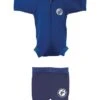 Essentials Baby Swim Kit - Newborn Wetsuit + Nappy Shorts (Blue)