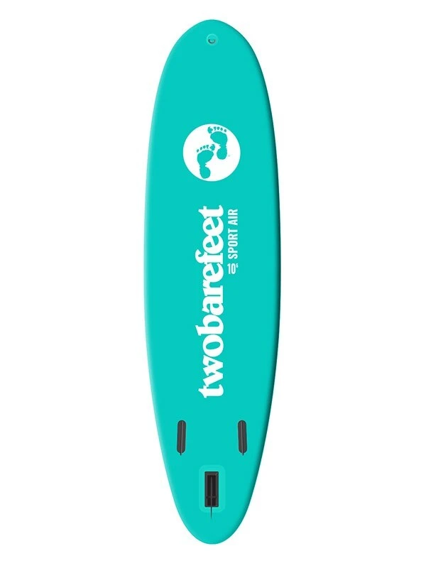 Two Bare Feet Sport Air (Allround) 10'6" X 33" X 4.75" Inflatable SUP Deluxe Carbon Hybrid Pack (Teal) 2 Two Bare Feet Sport Air (Allround) 10'6" X 33" X 4.75" Inflatable SUP Deluxe Carbon Hybrid Pack (Teal) - Image 2