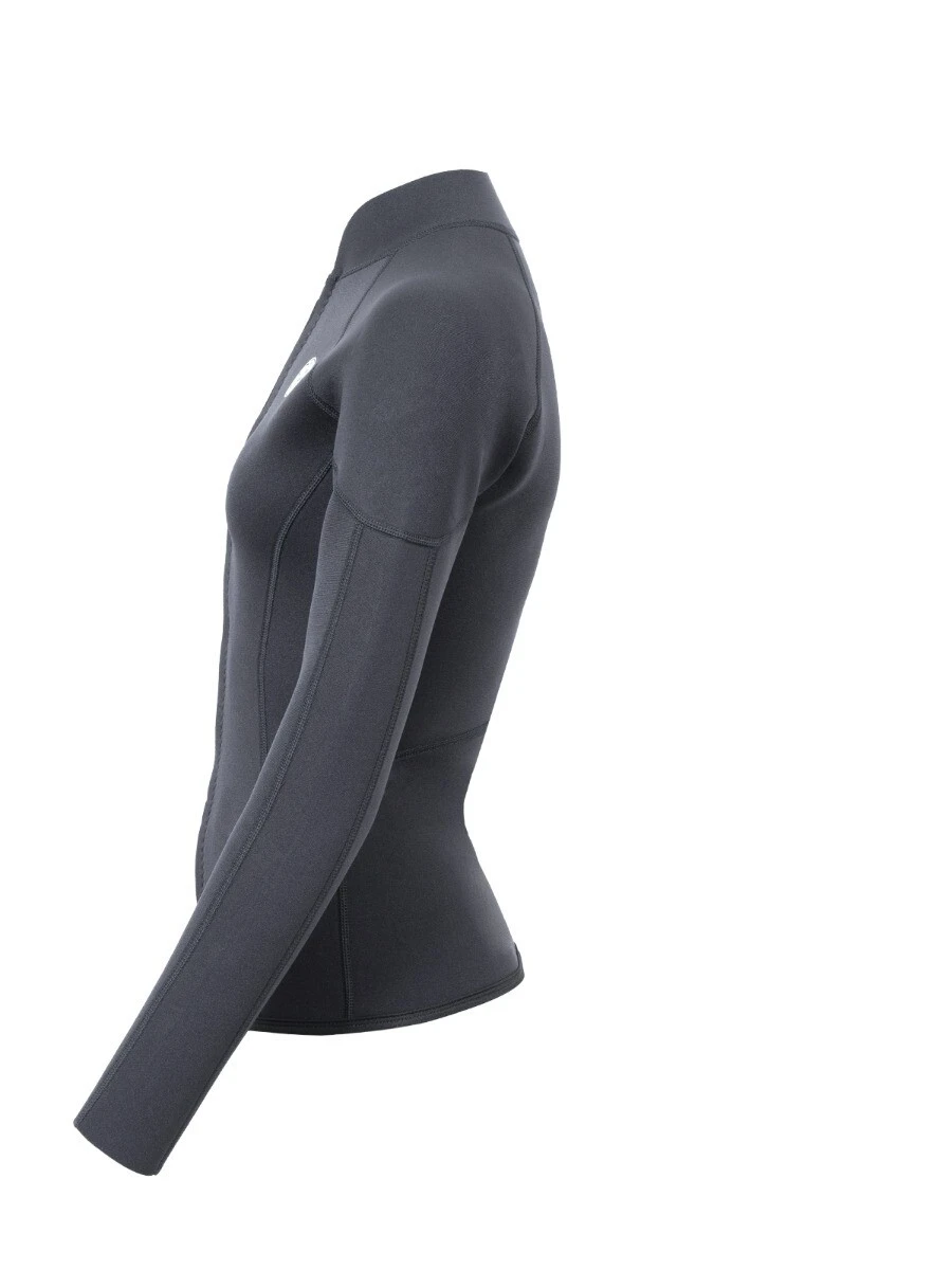 Two Bare Feet Unisex Perspective Full Zip 2.5mm Wetsuit Jacket (Black) 3 Two Bare Feet Unisex Perspective Full Zip 2.5mm Wetsuit Jacket (Black) - Image 3